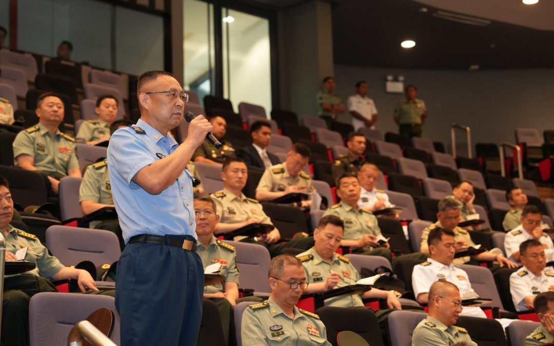 Taklimat bagi Lawatan daripada National Defense University of People’s Liberation Army, Republik Rakyat China